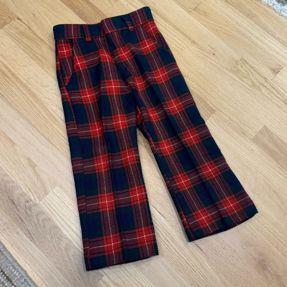 Vintage Impo Originals plaid Blue / Green / Red Size 5R Pants